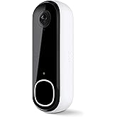 Arlo Video Doorbell 2K | 2nd Gen | Wireless/Wired Option, 2-Way Audio, Color Night Vision, Head to Toe Video View, Integrated
