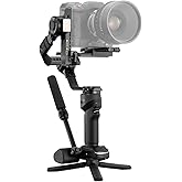 ZHIYUN Crane 4 Combo, 3-Axis Gimbal Stabilizer for DSLR and Mirrorless Camera, Nikon Sony Panasonic Canon Fujifilm BMPCC 6K, Fill Light, PD Fast Charge