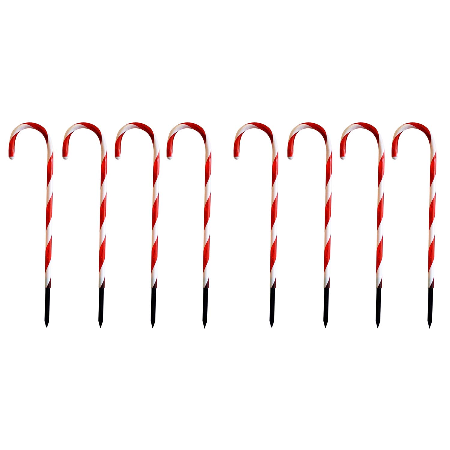 Set Of 8 Candy Canes Led Garden Light Sticks With 64 White Leds Candy Cane Battery Operated Buy Online In Bahamas At Bahamas Desertcart Com Productid 165160598