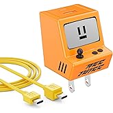 VOFUOE USB C Cable for iPhone 17 16 15 Charger Fast Charging 3.3FT Type C Charging Cord with 30W Dual Port Adpater USB C Charger Block USB A Wall Charger Retro Game Console for iPad, Galaxy S25-Orange