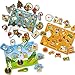 Gleeporte Easter Wooden Peg Puzzles, Holiday Theme | Pack of 3 Learning Educational Pegged Puzzle Boards for Toddler & Kids | Ideal Gift Easter