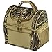 Large Dual Compartment Insulated Lunch Bag/Lunchbox/Cooler by Sacko Camo Lunchbag For Adults, Men, Women. Great for Work, Camping, Picnics, Hunting, etc.