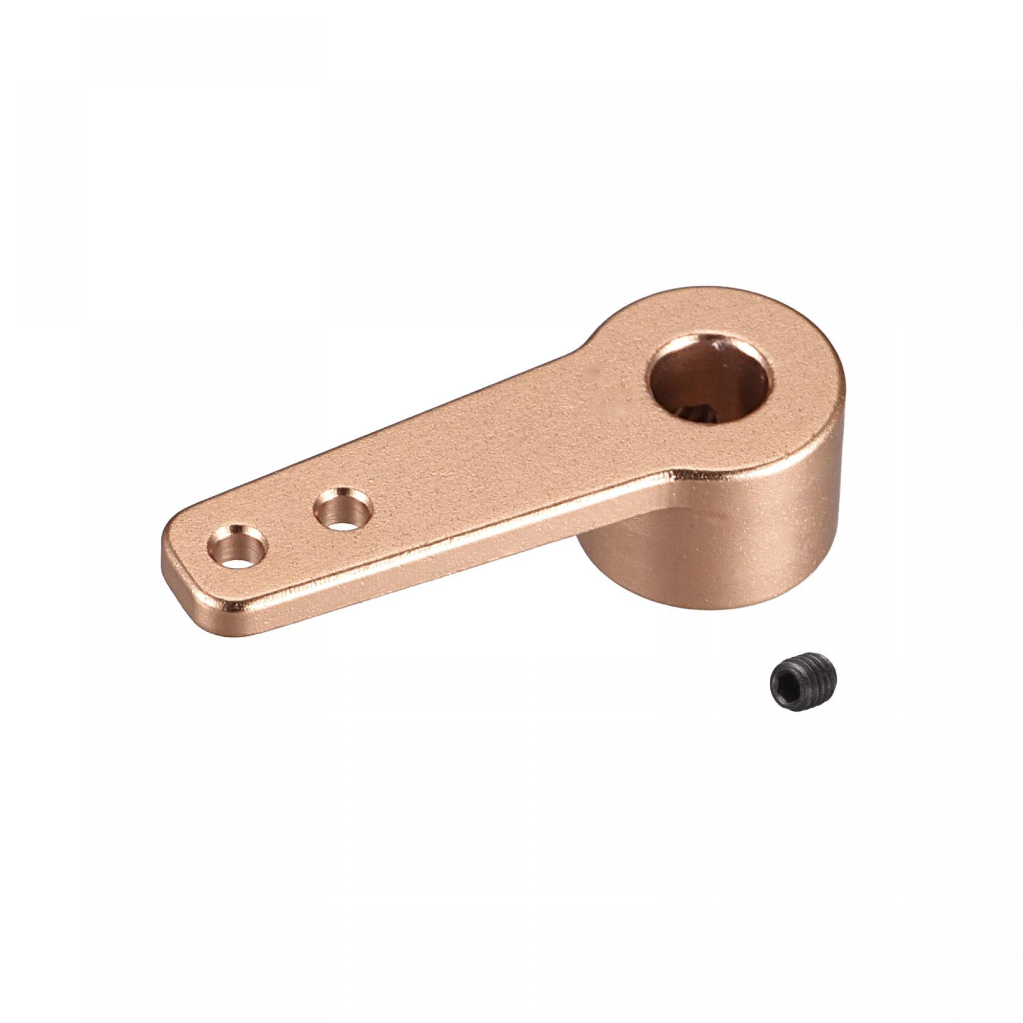 sourcing map Steering Arm Single Servo Transmission Shaft Eccentric Crank Connecting Rod Adapter for RC Car/Boat Model (5.1mm)