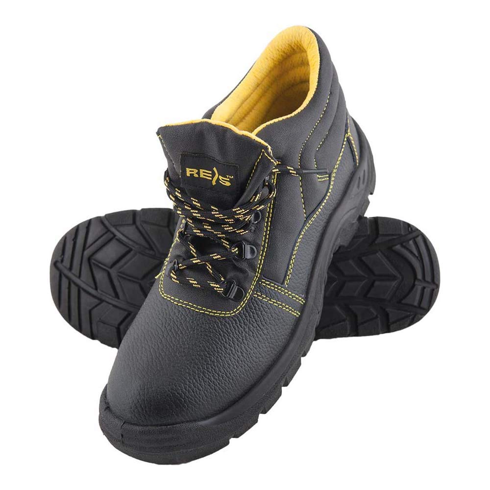 Reis Bryes-T-S3_38 Yes Safety shoes, Black-Yellow, 38 Size, Black Yellow, 38 EU
