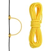 PATIKIL Archery D Loop Rope, Bow D Loop String Release Material Nock Wire Nocking Loop Buckle Ring for Compound Bowstring