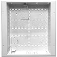 DataComm Electronics 45-8017-1 Multi-Functional Recessed Media Box For Seamless Home & Office Connectivity Solutions, In Wall Box, Hides TV Outlet & Cables (No Receptacle)