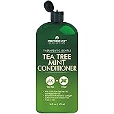 First Botany, Tea Tree Oil Conditioner 16 fl oz - Anti Dandruff Natural Oil conditioner For Dry Itchy & Flaky Scalp - Sulfate Free Paraben Free Cleanser - Prevents Head Lice & Thinning
