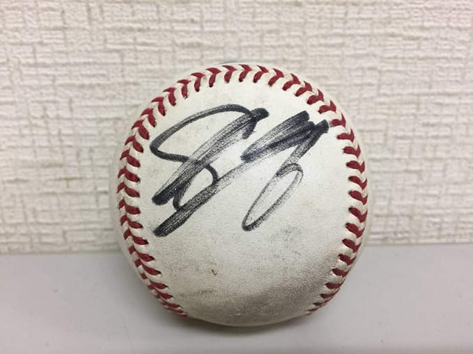 Amazon Co Jp 日本ハムファイターズ 中田翔 直筆サインボール 背番号6 ホビー 通販
