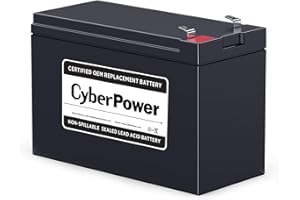 CyberPower RB1270B UPS Replacement Battery Cartridge, Maintenance-Free, User Installable, 12V/7.2Ah