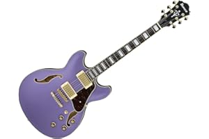 Ibanez Artcore AS73G Semi-Hollow - Metallic Purple Flat
