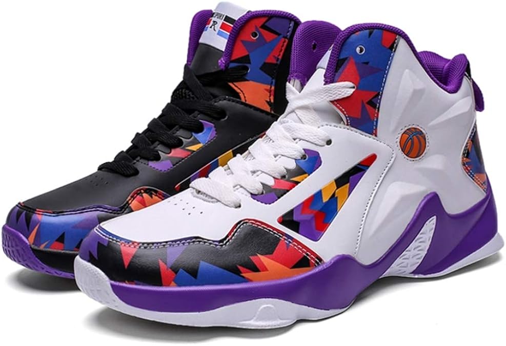 Herren Basketballschuhe High Top Mix Farbe Sneakers Outdoor