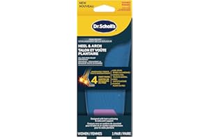 Dr. Scholl's® Heel & Arch All-Day Pain Relief Orthotics, Women 6-10, 1 Pair, 3/4 Length Inserts
