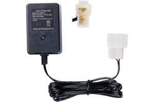 GO STORE CHOICE 6V Kids Ride On Car Charger, 6 Volt Battery Charger for Kid Trax Disney Frozen Mickey Minnie Mouse Racer Quad BMX X6 Audi R8 Wal-Mart Kid TRAX Moto ATV Quad