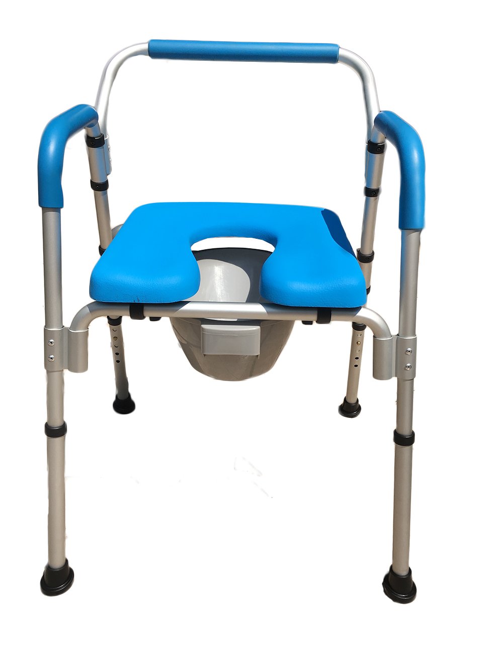 Commode Chair Shower Chair Versatile Tm 3 In 1 Padded Commode Shower Chair Institutional Quality Padded Armrests And Back Adjustable Height