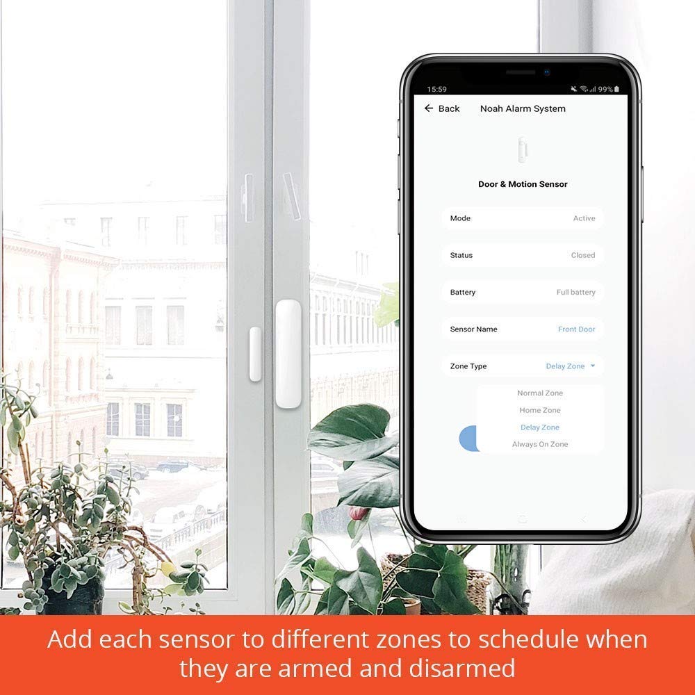 google home compatible alarm system