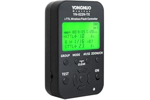 YONGNUO YN-622N-TX YONGNUO LCD Flash Transmitter for Trigger for Nikon DSLR Camera DSC Accessories, Black