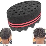 Curly Hair Styling Sponge Brush Dreads Locking Twist Afro Locs Style Barber Tool
