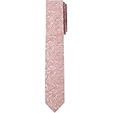 Jacob Alexander Men's Slim Width 2.75" Floral Neck Tie