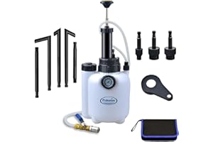 Prokomon 3 Liters Transmission Fluid Pump Oil Filling Filler System Fluid Transfer Pump Tool with Adapters