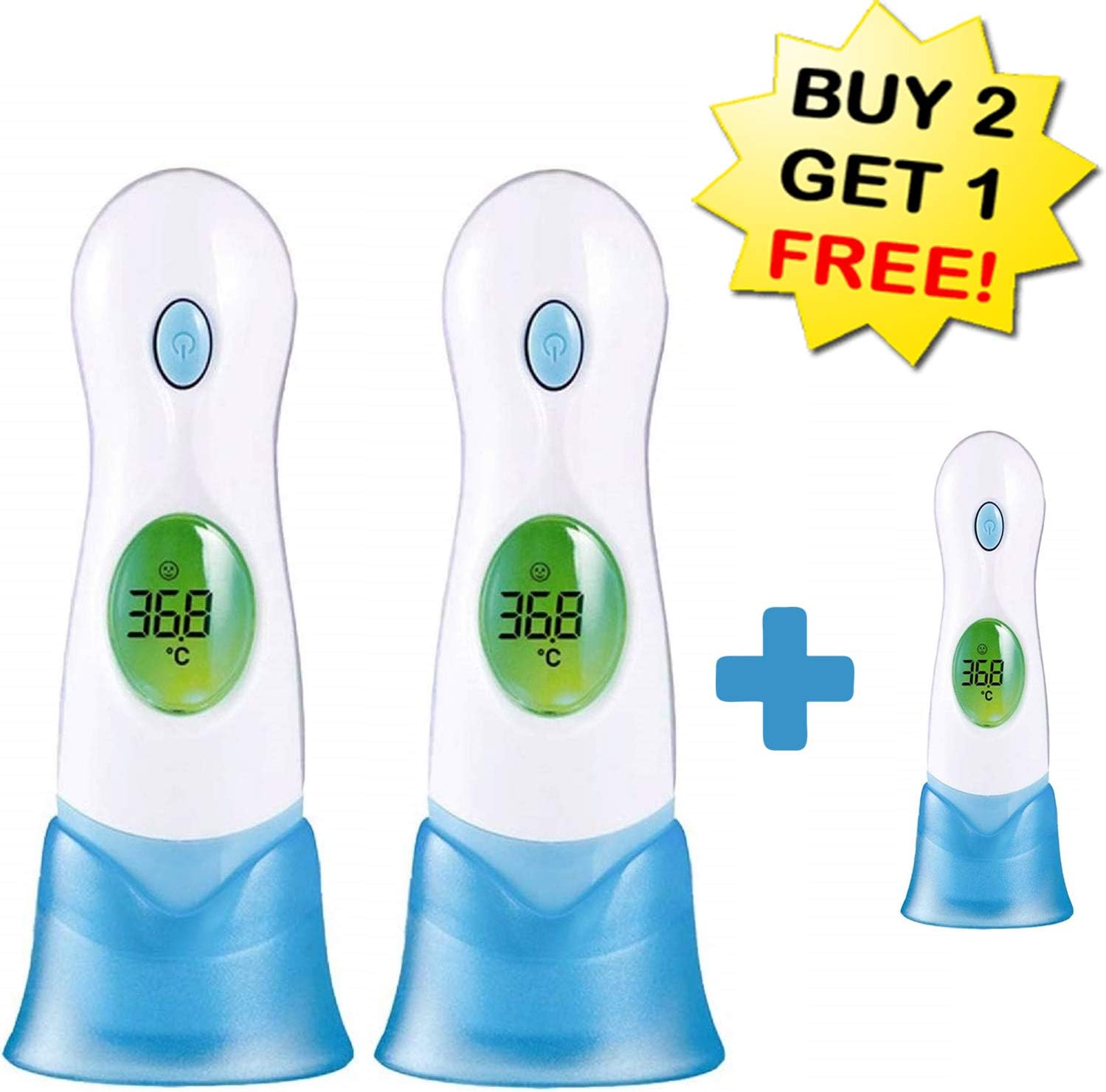 Baby Thermometer IT-901- Thermometer for Fever Digital Medical Infrared Forehead and Ear Thermometer for Baby,Kids and Adults, Dual-Mode Design, Quick-One Button Operation