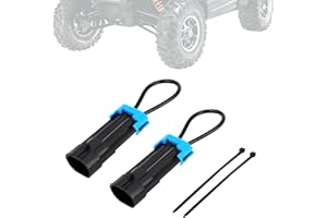 IUVWISN UTV Seat Belt Bypass Harness Override 2PCS Universal Compatible Fit for Polaris Ranger RZR 570-1000 XP RS1 Can Am Defender Commander 1000 Maverick X3