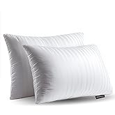Beautyrest Luxury Goose Feathers Soft Pillows, 500 Thread Count Cotton Cover 20”x36”, King (Pack of 2), Supportive Fluffy Hotel Collection Bed Pillows for Side and Back Sleepers
