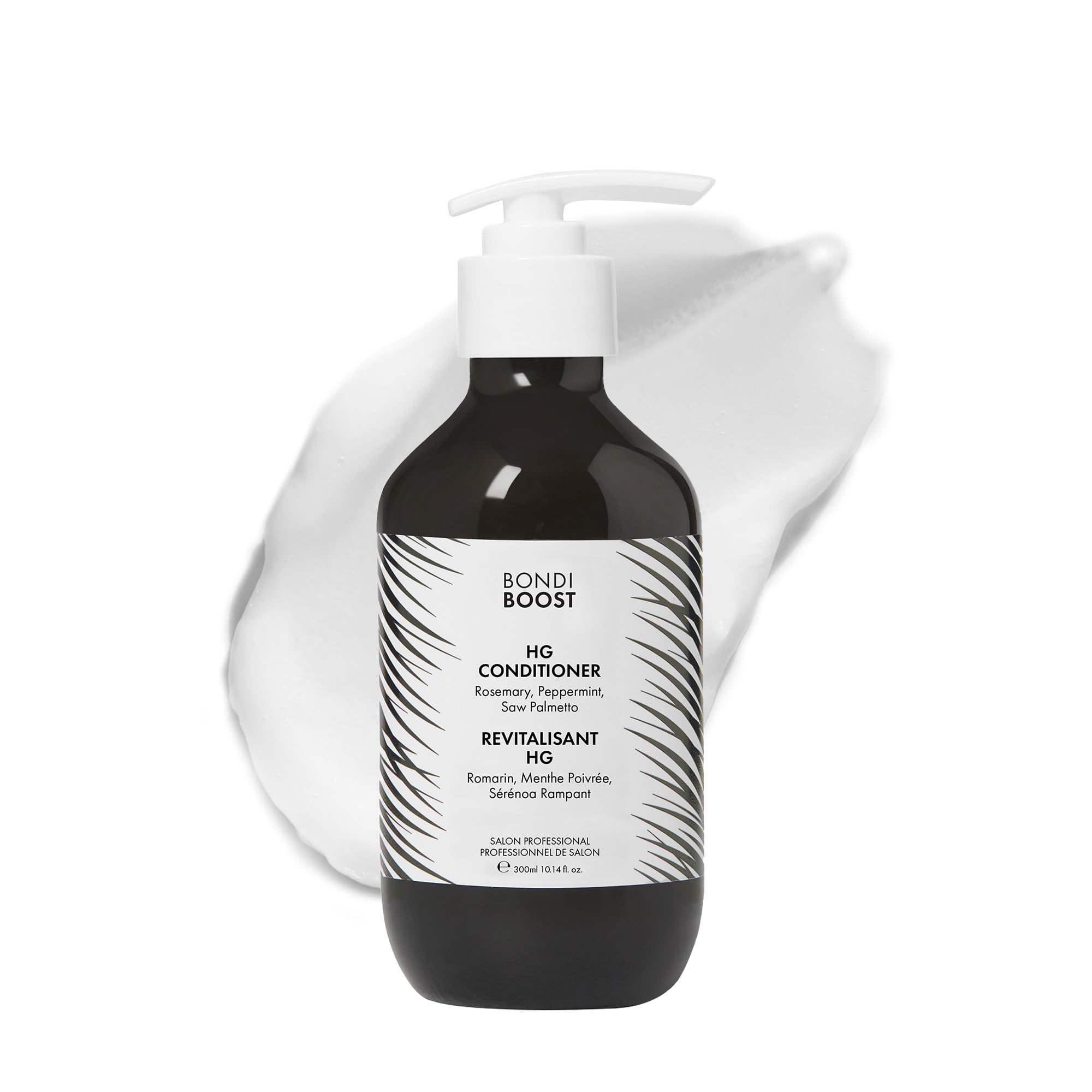 BondiBoost HG Anti-Thinning Conditioner - Lightweight, Aloe-Based Formula with Rosemary, Saw Palmetto, Nettle Leaf & Horsetail Extracts - Vegan & Cruelty-Free, 300ml