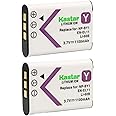 Kastar 2-Pack Battery Replacement for Pentax D-LI78 DLi78 Battery, Pentax D-BC78 Charger, PENTAX Optio L50 Optio M50 Optio M60 Optio S1 Optio V20 Optio W60 Optio W80 Cameras