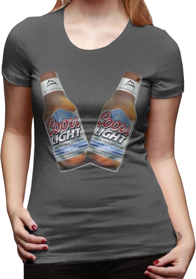Coors Light Beer Women's Basic Short Sleeve is Comfortable