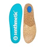 Senthmetic Natural Cork Insoles Mesh Surface High