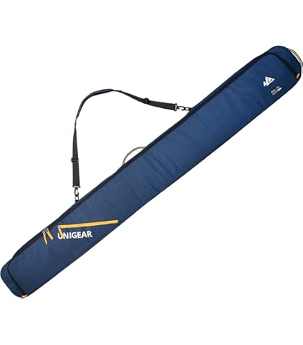 StoreYourBoard Mountain Essential Lot De 4 Sangles De Ski Universelles Avec Fermeture Velcro Noir Arctique Taille Unique