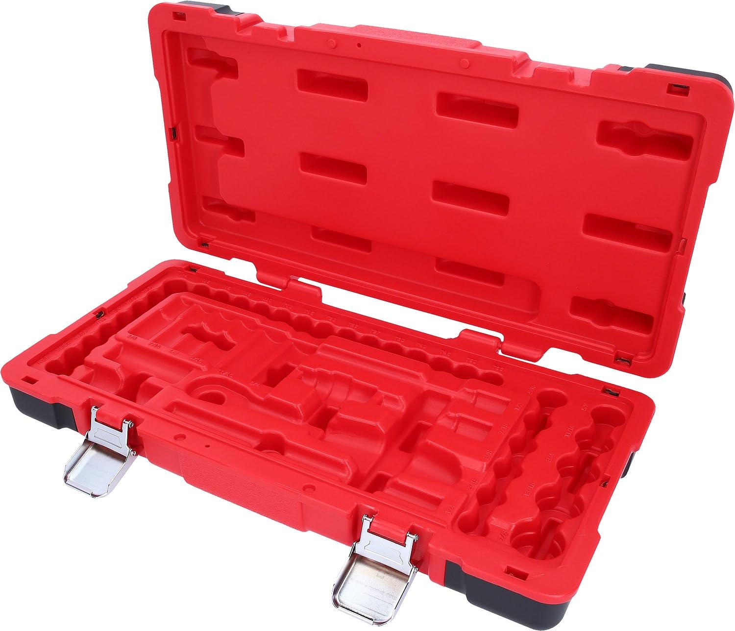KS Tools 958.0646-99 Plastic Empty Case for 3/8 Inch Chrome + Socket Spanner Set 46 Pieces [ASIN B07QT4KFSY]