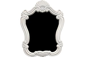 Creative Picture Frames 16" x 20.5" Venice Shabby Chic Vintage White Distressed Wall Mounted Chalkboard Sign