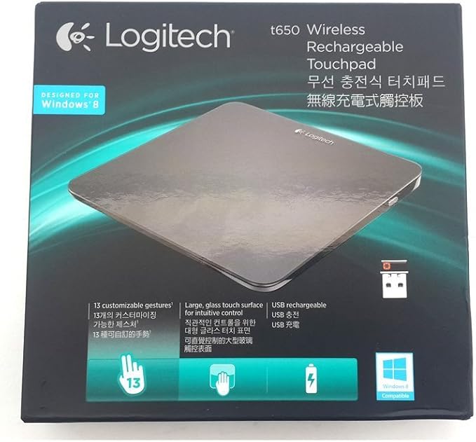 Amazon Logicool ワイヤレス 充電式 タッチパッド T650 海外直送品 Logicool ロジクール パソコン 周辺機器 通販