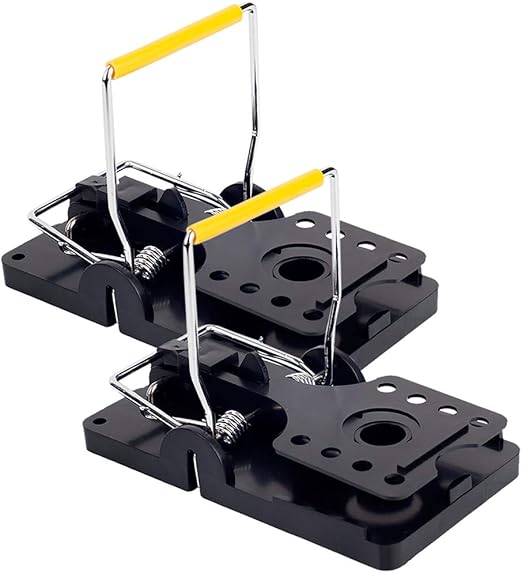 GERAWOO Extra Large Rat Traps That Kill Instantly, Super Heavy Duty Humane Mouse Traps for