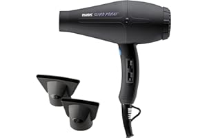 RUSK Engineering Super Freak Ceramic and Tourmaline Professional 2000 Watt Hair Dryer - 7 Heat and Speed Settings Deliver Superior Airflow and Pressure