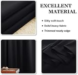 PONY DANCE Blackout Curtain 52x54 Eyelet Thermal Bedroom Living Room view 7