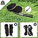 SONGMICS Ultra-Lightweight Portable Hammock Hold up to 660LB Single Double Parachute Nylon Camping Hammock Swing Bed 118