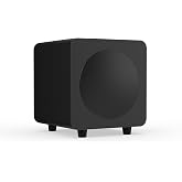 Kanto SUB6 Sealed Powered Subwoofer with 6&rdquo; Woofer Ultra-Compact (Matte Black)