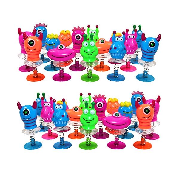 The Twiddlers 36 Monster Spring Jump Up Pop Up Party Toys For Kids Tamilgifts