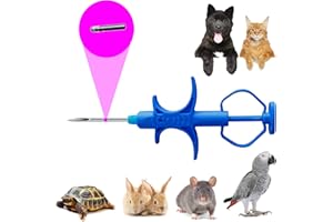 Manruta XS (Extra Small) Pet Microchip for Pups and Kittty 7MM Length (6 Pack, 1.25 X 7 mm)