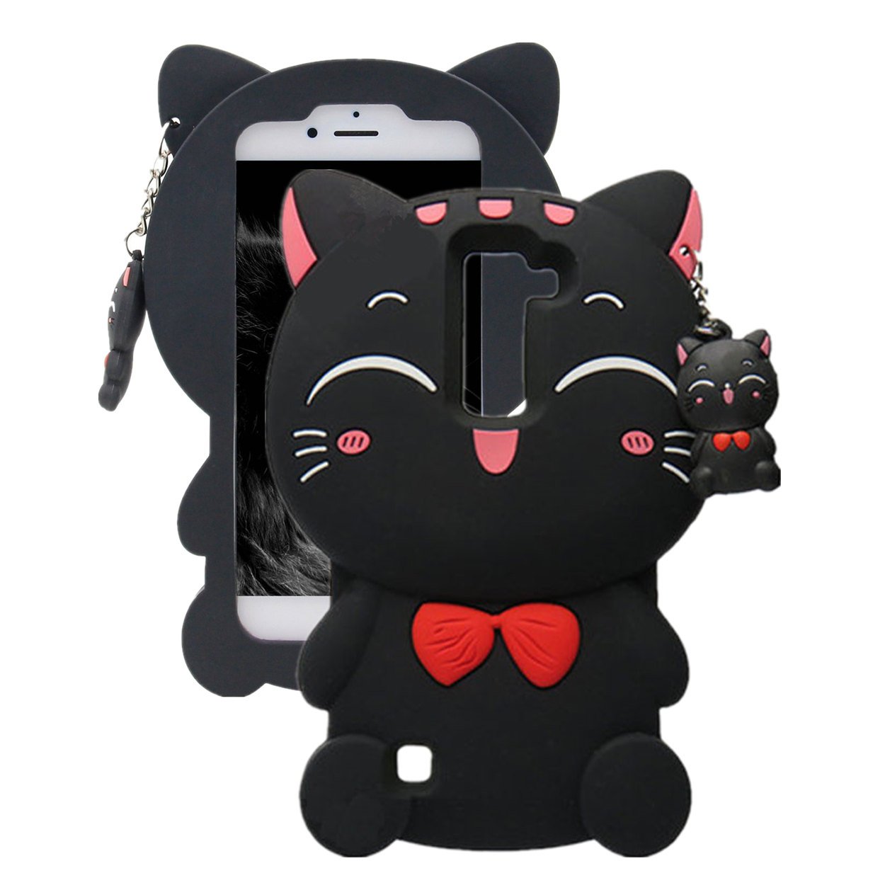 Best black cat phone case lg k7