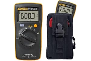 JOKUNA Fluke 101 Palm-Sized Digital Multimeter Equipment Industrial with Equipment Case (Genuine) (Fluke-101)