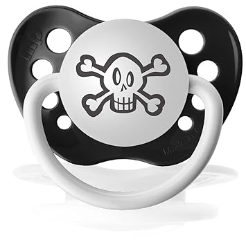 skull pacifier