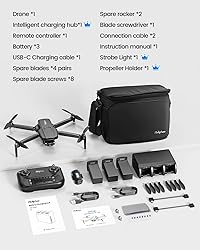 Holyton Drones with Camera for Adults 4K 3