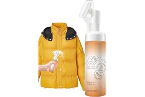 Down Jacket Cleaner,200ml Deep Cleaning | Waterless Clothing Cleansing Foam - for Winter Coats Jacket Clothing Oil Tea Pen Pr