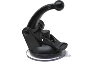 ZEUST Suction Cup Mount for Garmin GPS - Garmin GPS Mount for Car and Truck Dashboard and Windshield, Ultra-Sticky GPS Dash Holder for Garmin Nuvi RV Dezl Drive Drivesmart Driveassist & More