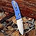 Ganzo G704-BL EDC Folding Knife Blade G10 Handle (Blue G10)