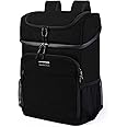 BAGLHER Cooler Backpack 30 Cans Lightweight Insulated Backpack Cooler Leak-Proof,Lightweight Backpack with Cooler for Lunch Picnic Hiking Camping Trips.