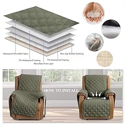 TOMORO Non-Slip Loveseat Recliner